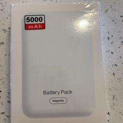 Magnetic Battery Pack – 5000mAh (New, Sealed)