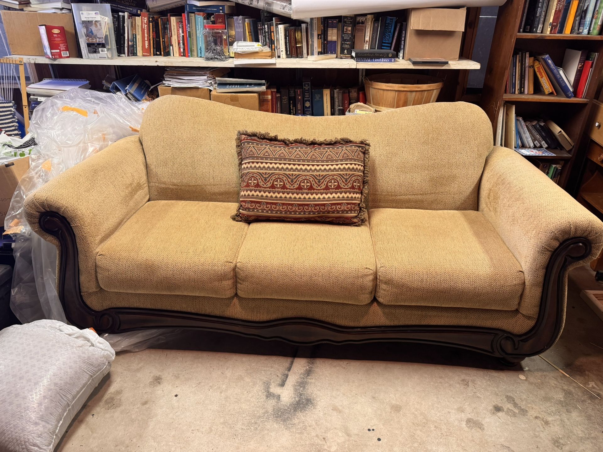 Brown Sofa Like New