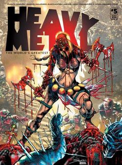 Heavy Metal Magazine #5 Cover B John Stanisci Variant