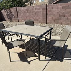 Outdoor Table And Chairs