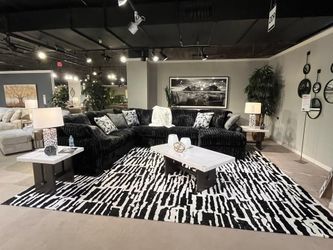 Brand New luxuriously soft jumbo corduroy 2 Pc Sectional sofa w/Large Chaise