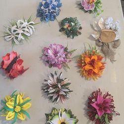 Hawaiian Style Hair Clips