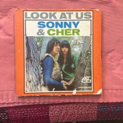 Sonny & Cher “Look At Us” Vinyl LP Record
