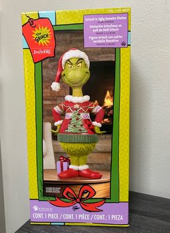 Jim Shore Grinch in Ugly Sweater Hand-Painted Statue
