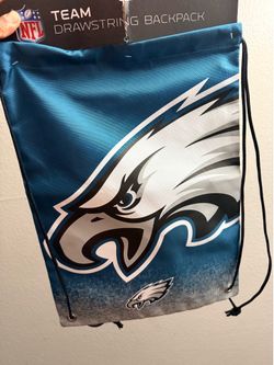 NFL Philadelphia Eagles heavy duty drawstring bag