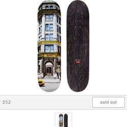 190 Bowery Street Skate Deck