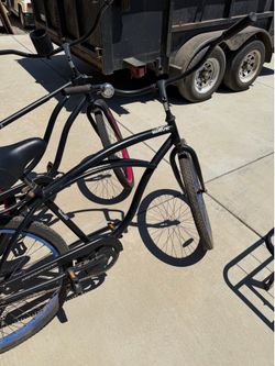 Beach Cruisers Male Female Black Pink Blue