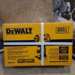 NEW DEWALT 20V BRUSHLESS 1/2 IMPACT WRENCH 