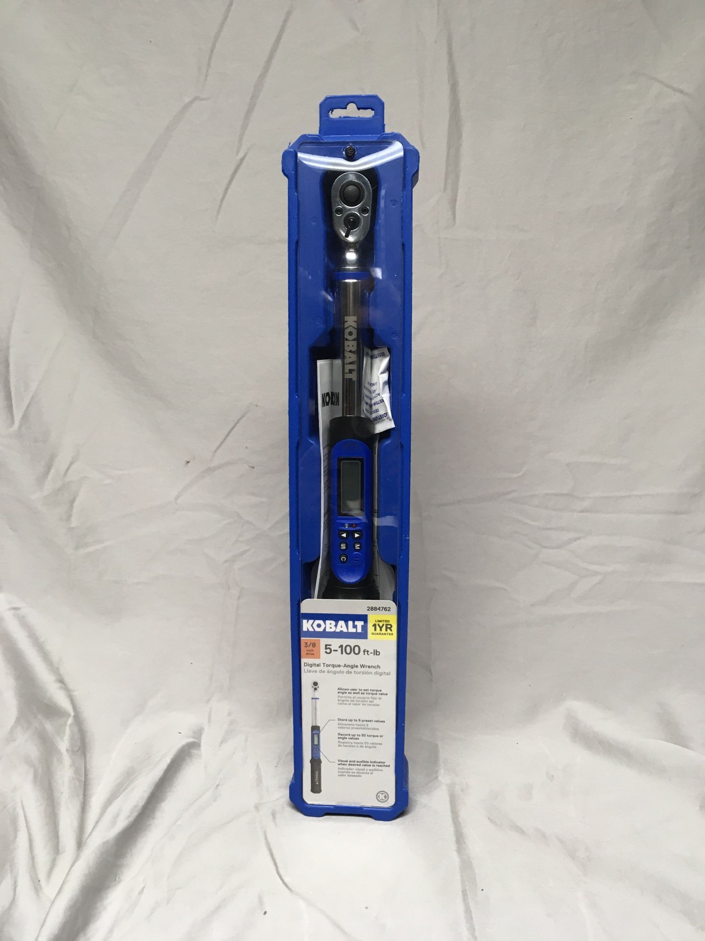 Kobalt 3/8 Digital Torque Angle Wrench 