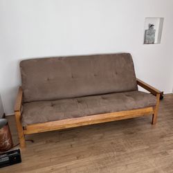  Futon Bed/sofa, Wood Frame 
