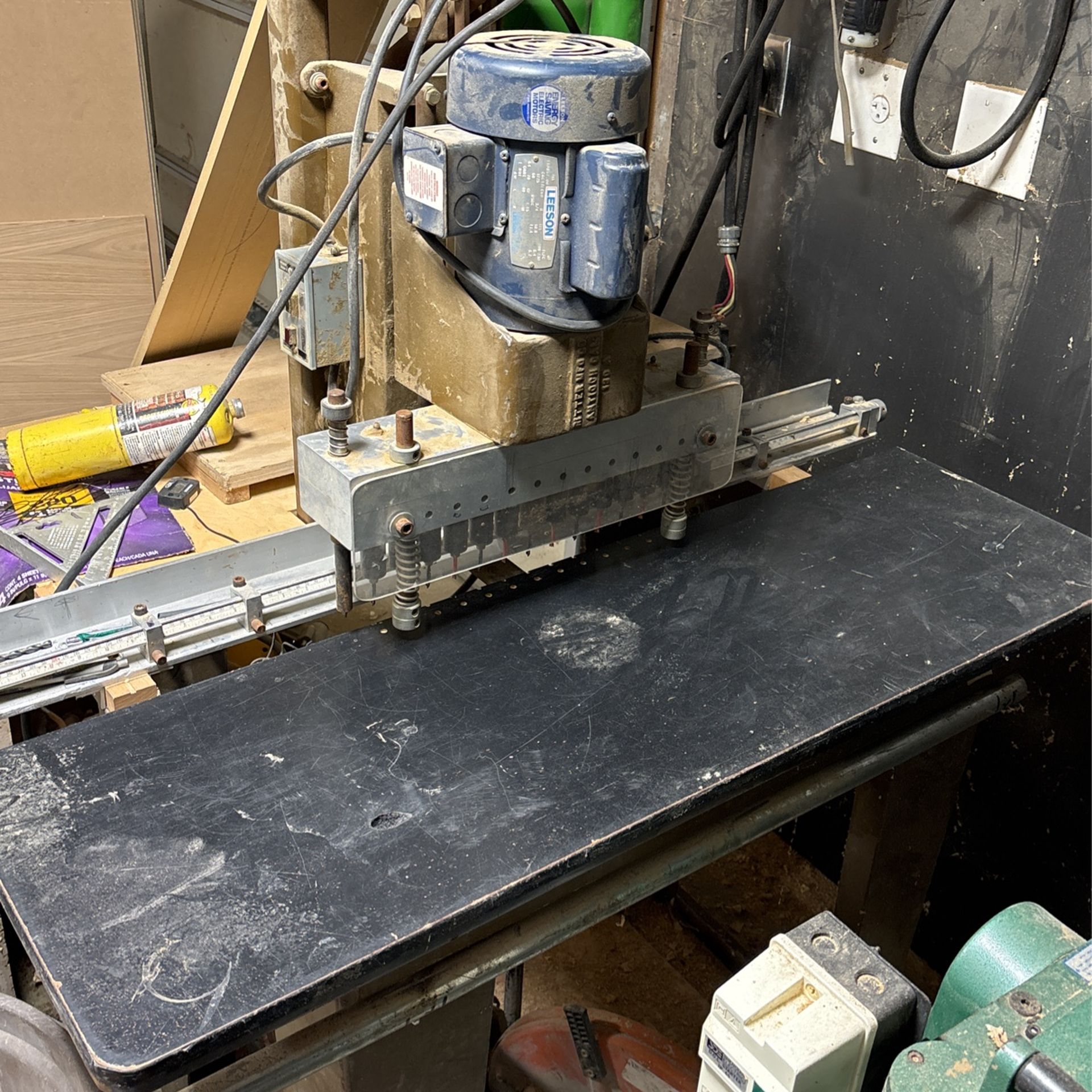 13 Spindle line bore machine