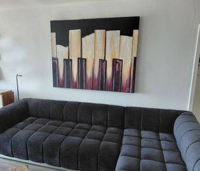 Big modern painting 59" x47"