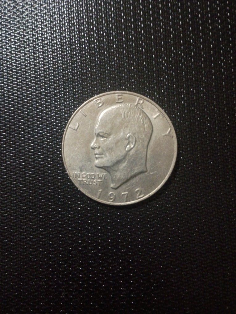 1972 no mint big dollar coin