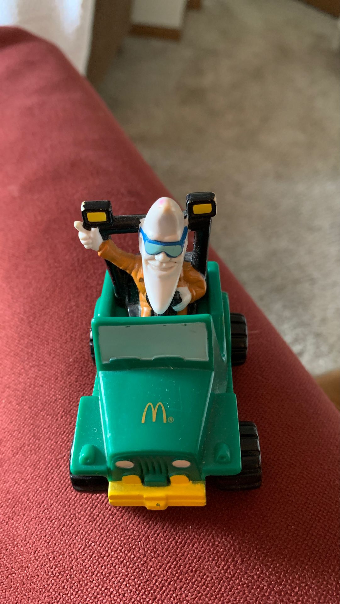 McDonalds Mac Tonight Jeep Happy Meal Toy Vintage Cake Topper