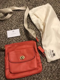 Authentic Coach Crossbody Purse
