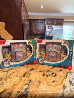 Pokemon 30th anniversary Sylveon Greninja Boxes