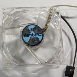 Antec Computer Fan LED Blue, Like New 