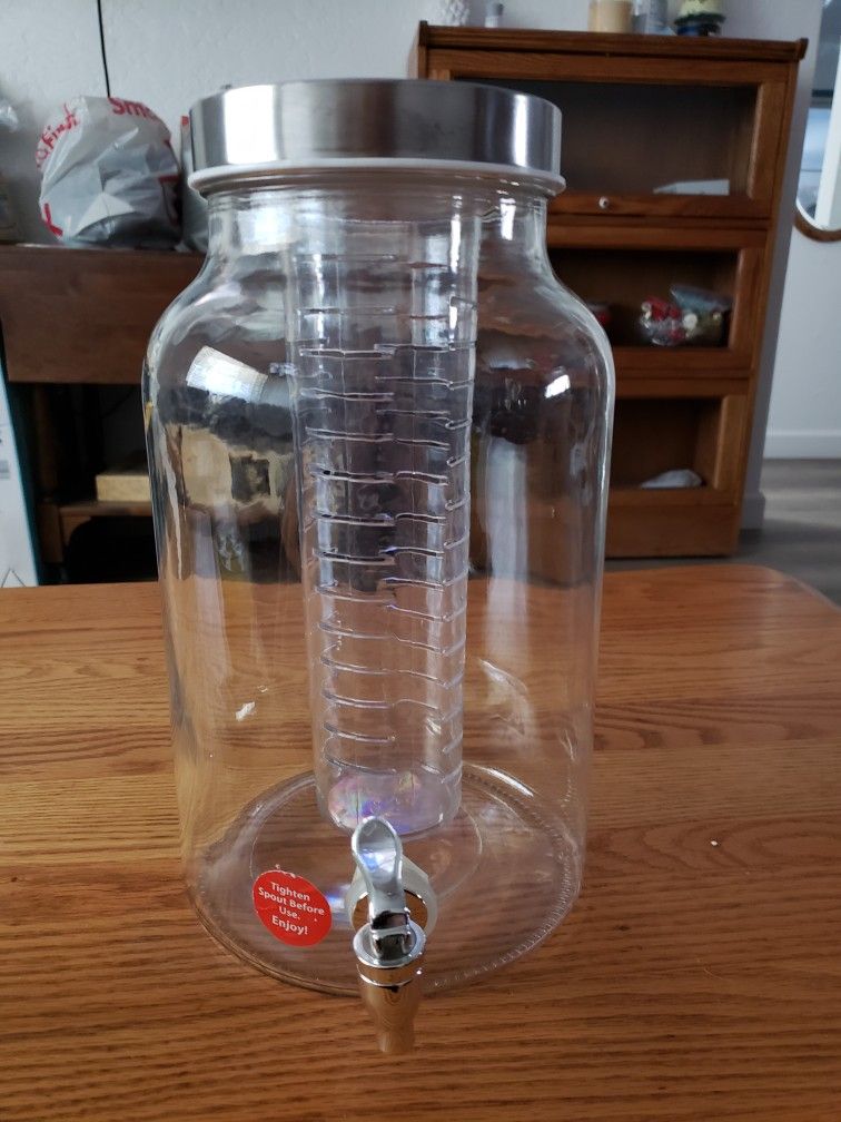 Glass Tea Jar