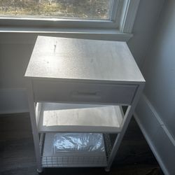 Sit Or Stand Desk With Chair And Storage 