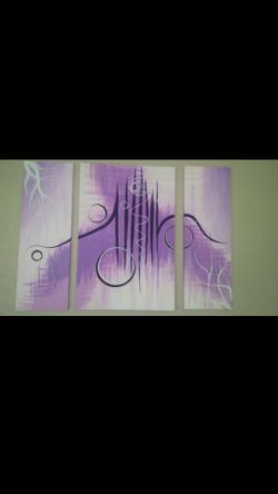 Hand made acrilyc art