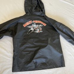 Kids Harley Davidson Jacket Size 4T Rain Coat