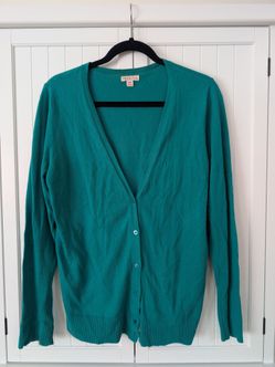 Green Cardigan