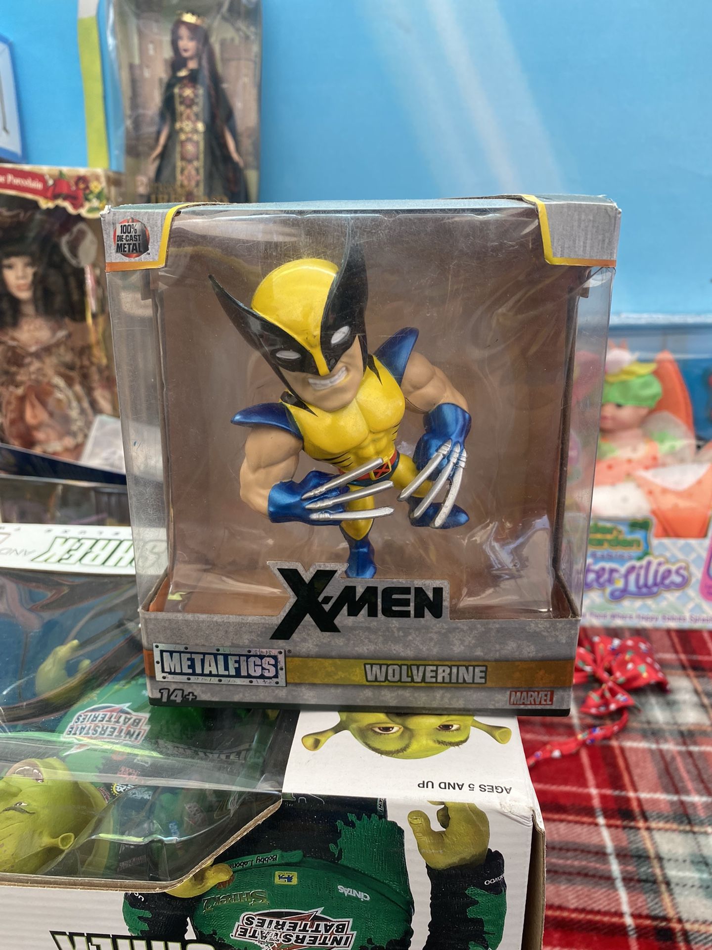 Jada Toys Die Cast Metals Wolverine 4" Inch Figure X-Men Marvel Comics New M138