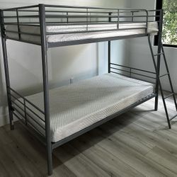 Twin Metal Bunk Bed