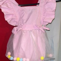 Sleeveless  Tutu Dress Bodysuit