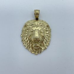 New Gold Lion Pendant