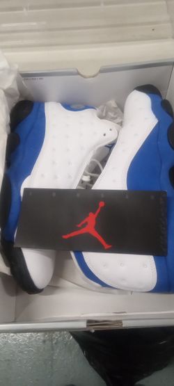Retro Jordan 13s  Hyper Royal  Blue,White & Black https://offerup.co/faYXKzQFnY?$deeplink_path=/redirect/  Size 10.5