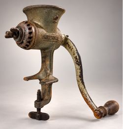 Antique L.F.&C. Universal No. 2 Food Chopper Meat Grinder 1897 Cast Iron USA