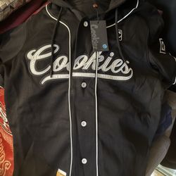 COOKIES HOODIE SHIRT NWT