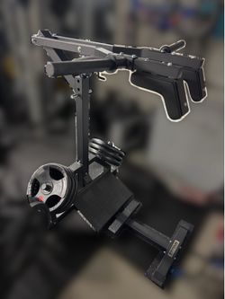Titan Fitness Leverage Squat Machine - Great Condition + Optional Plates
