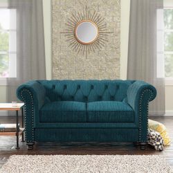 Tufted Chesterfield Loveseat