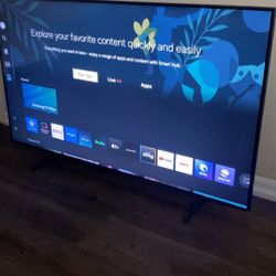 Samsung 55 Inch UHD 4k Smart Tv 