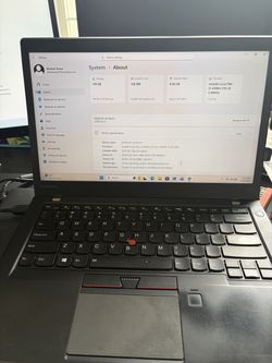Lenovo Thinkpad t460s and accessories