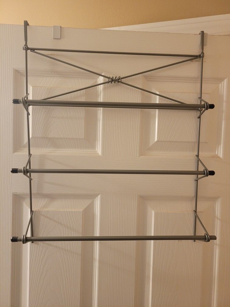 3 Tier Over the Door Towel Rack
