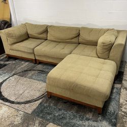 Modular Sofa Free Delivery Sectional Couch Ottoman 