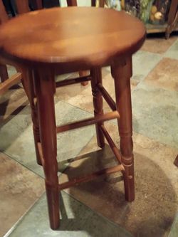 Antique wooden stool