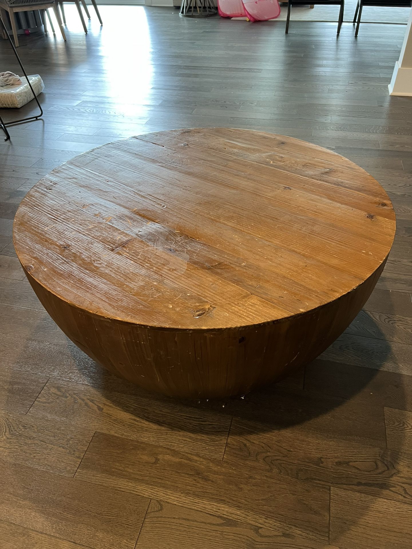 Rustic Round Coffee table 