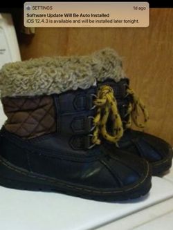 Baby Gap Rain Or Snow boots kids size 9