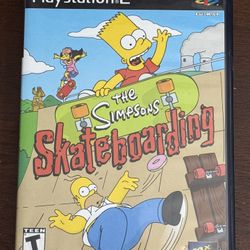 Simpsons Skateboarding ps2