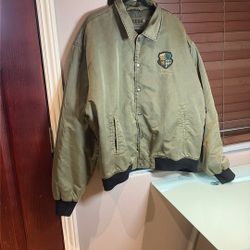 GUESS? Originals Green Bomber Jacket 
