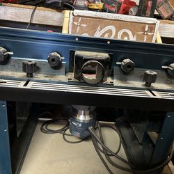 Bosch router table