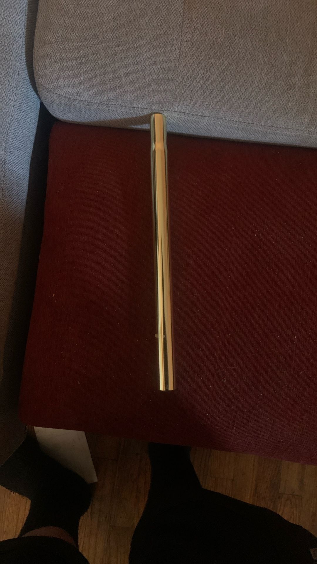 Gold Bike Seat Post