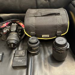 Nikon D5100 digital SLR Camera Bundle