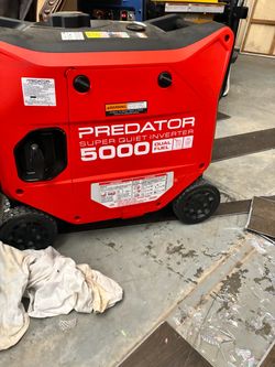 Predator 5000 Super Quiet Dual Fuel Inverter Generator