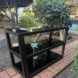 Medium Black Entertainment Center