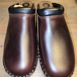 Troentorp Monet Bordeaux Slip-on Swedish Clogs